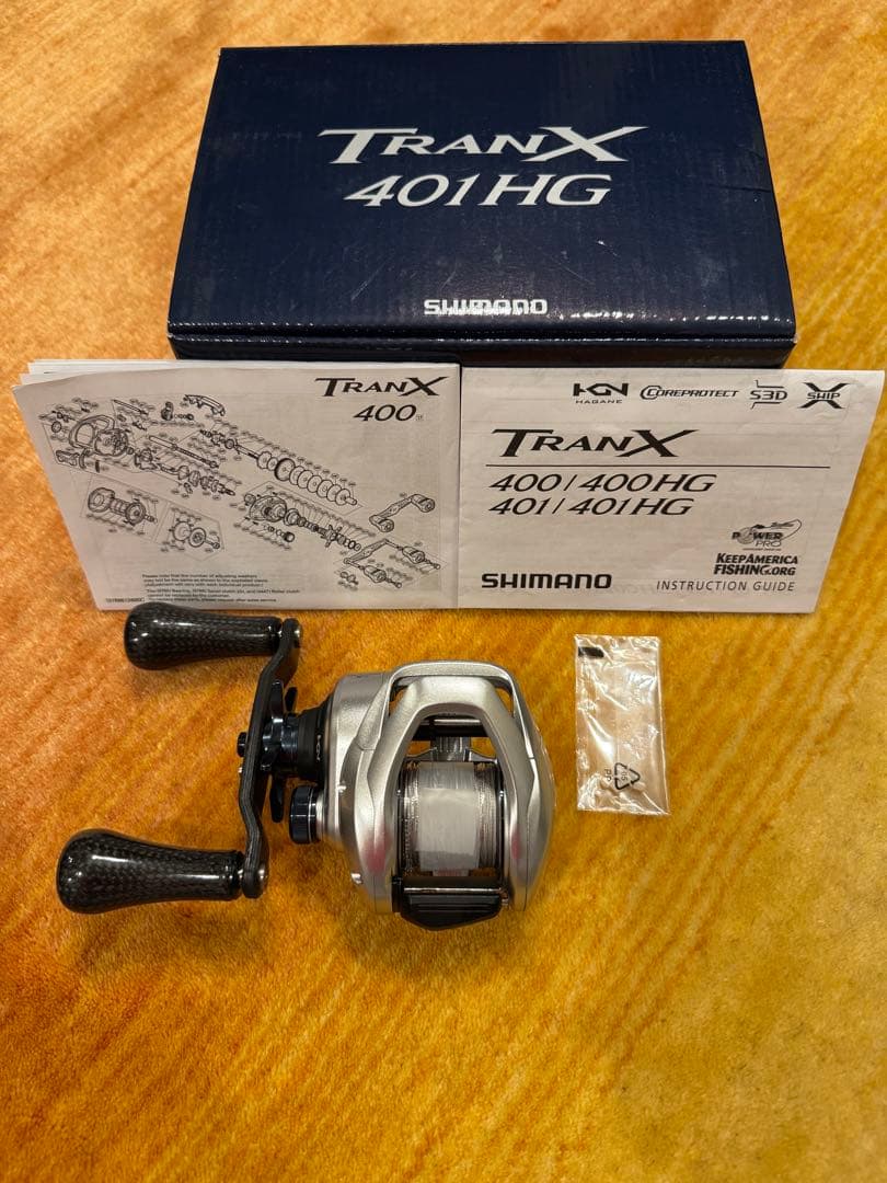 リール SHIMANO TRANX 401HG
