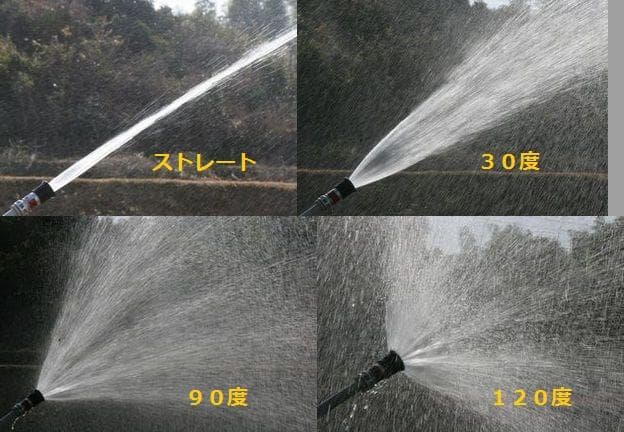 新品・融雪・散水・洗浄ノズル・高圧・耐寒・防藻性ホース２本セット