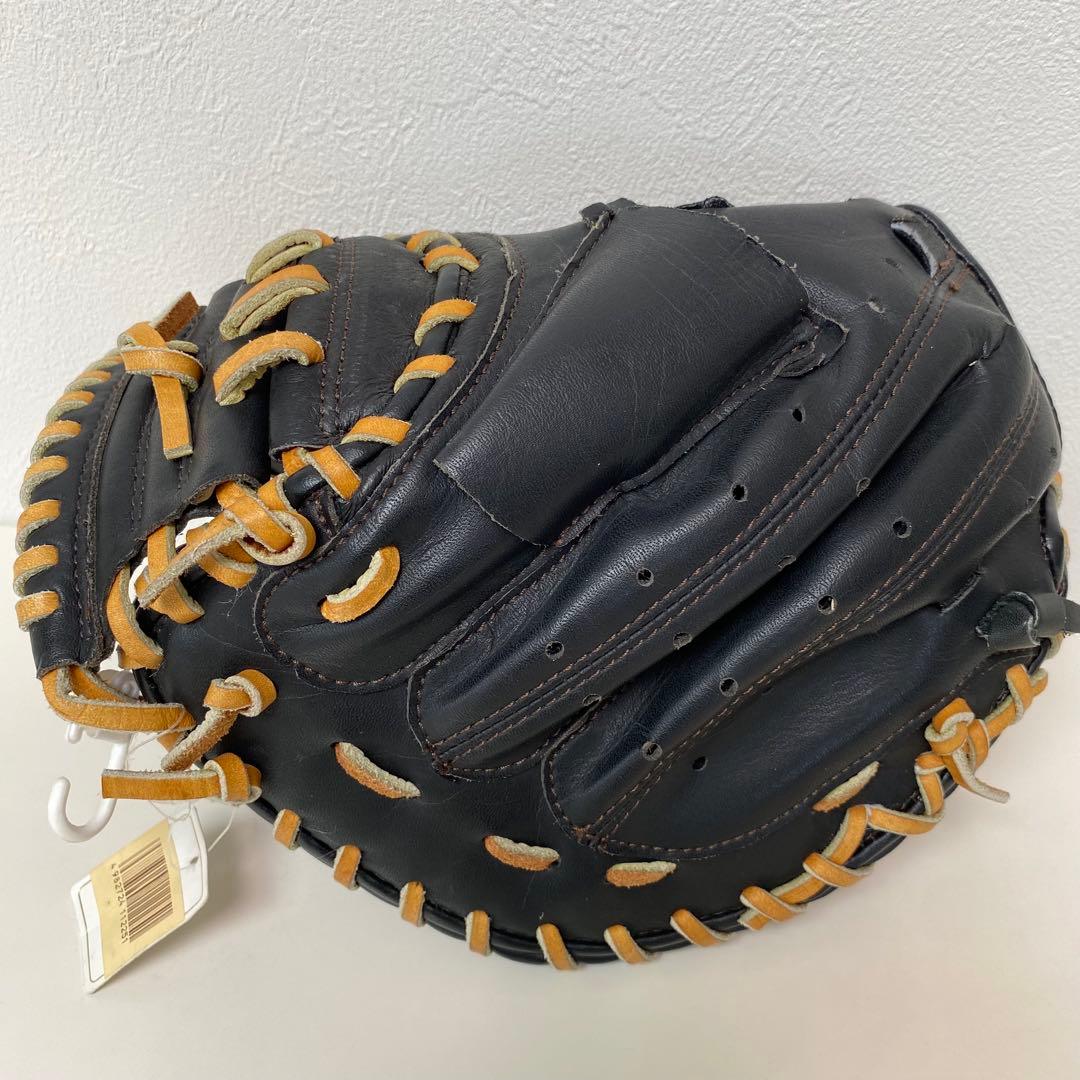 【新品】ファルコン 少年軟式 キャッチャーミット LH(右投) ブラック M
