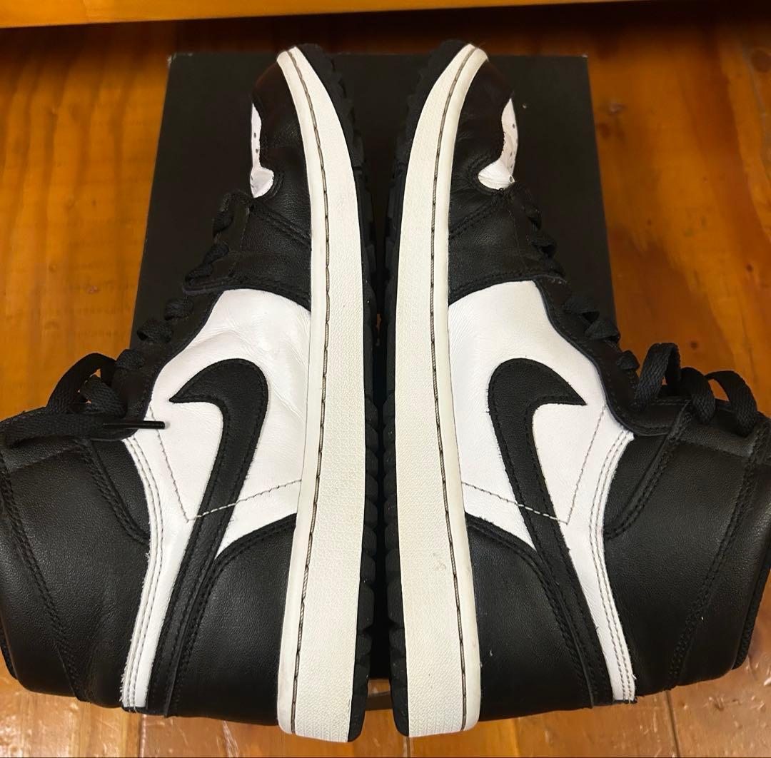 シューズ(男性用) Nike Air Jordan 1 High Golf \"Panda\"