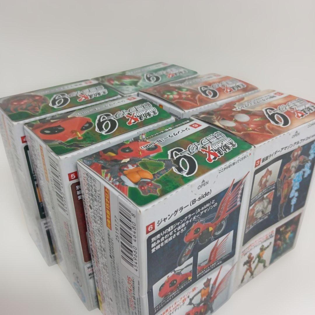 SHODO X 掌動 仮面ライダー9 6種コンプ　未開封品 装動 特撮