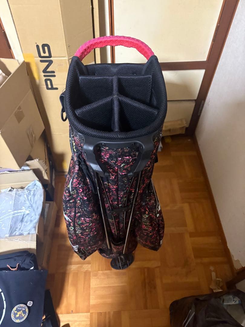 ゴルフ　オークリー　スタンド式キャディバッグ