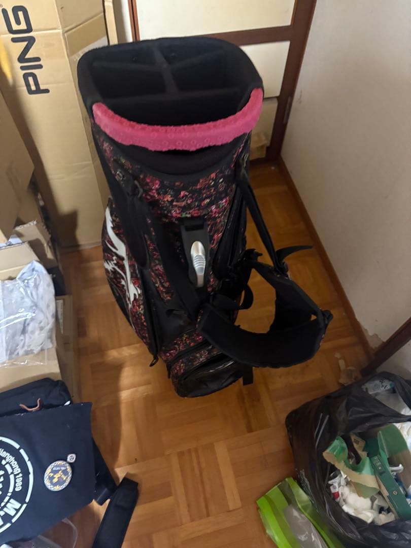 ゴルフ　オークリー　スタンド式キャディバッグ