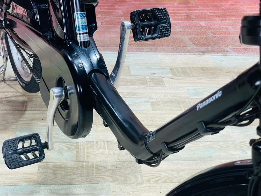 ZK3840 電動自転車 パナソニック ギュット 子供乗せ 20インチ 送料無料