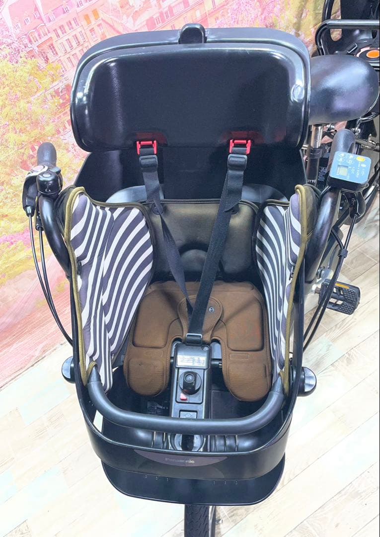 ZK3840 電動自転車 パナソニック ギュット 子供乗せ 20インチ 送料無料