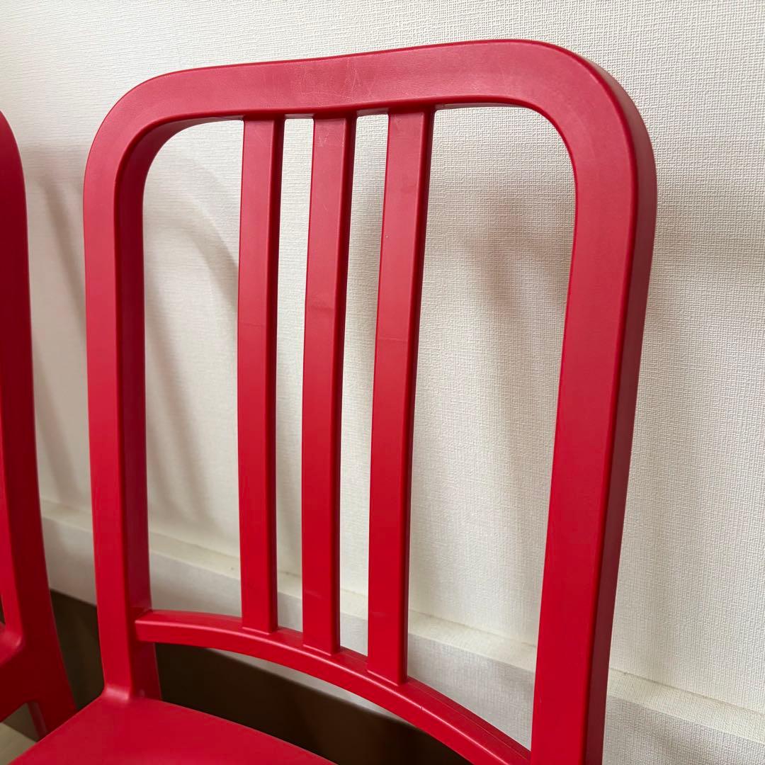 【2脚set】EMECO エメコ 111 ネイビーチェア 27万 コカコーラ