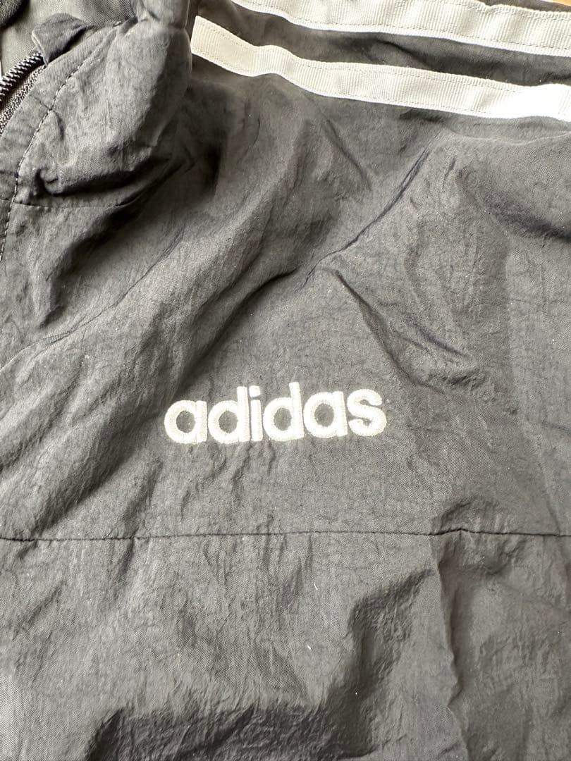 adidas ブラック ジャージ上下セットL