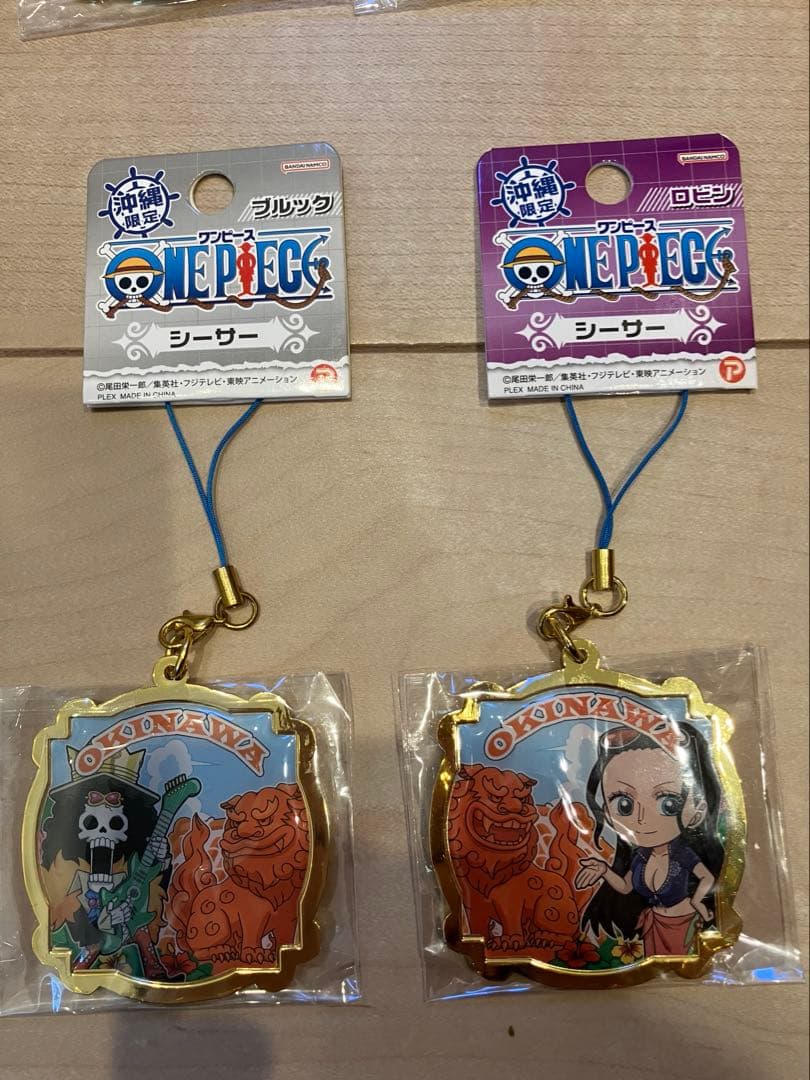 ワンピース　キーホルダー 沖縄　シーサー　限定品　セット　沖縄限定