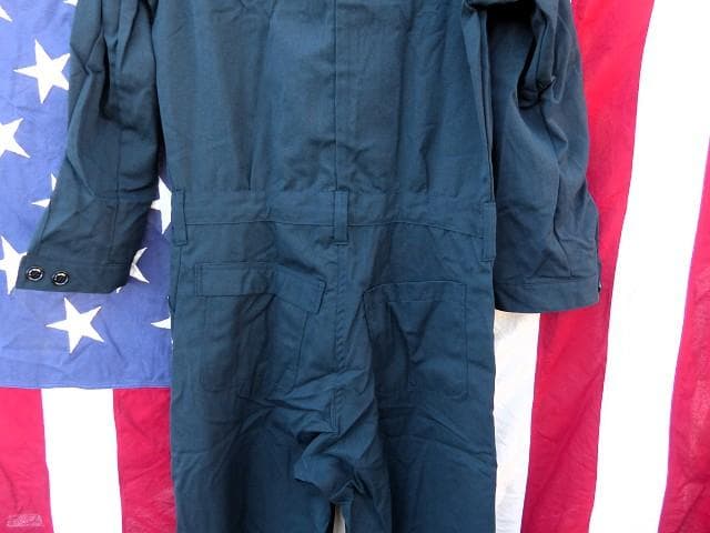 米軍実物　NAVY　ユティリティカバーオール 40R　FR　難燃 つなぎ 153
