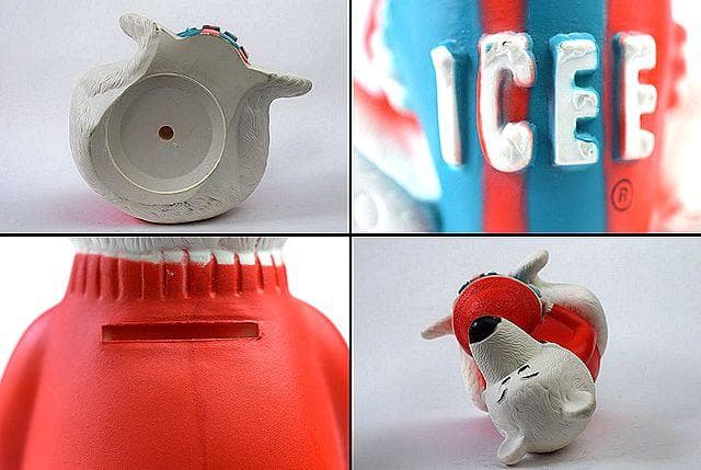 1970’s ICEE BEAR アイシーベアー ビンテージ ソフビ 貯金箱