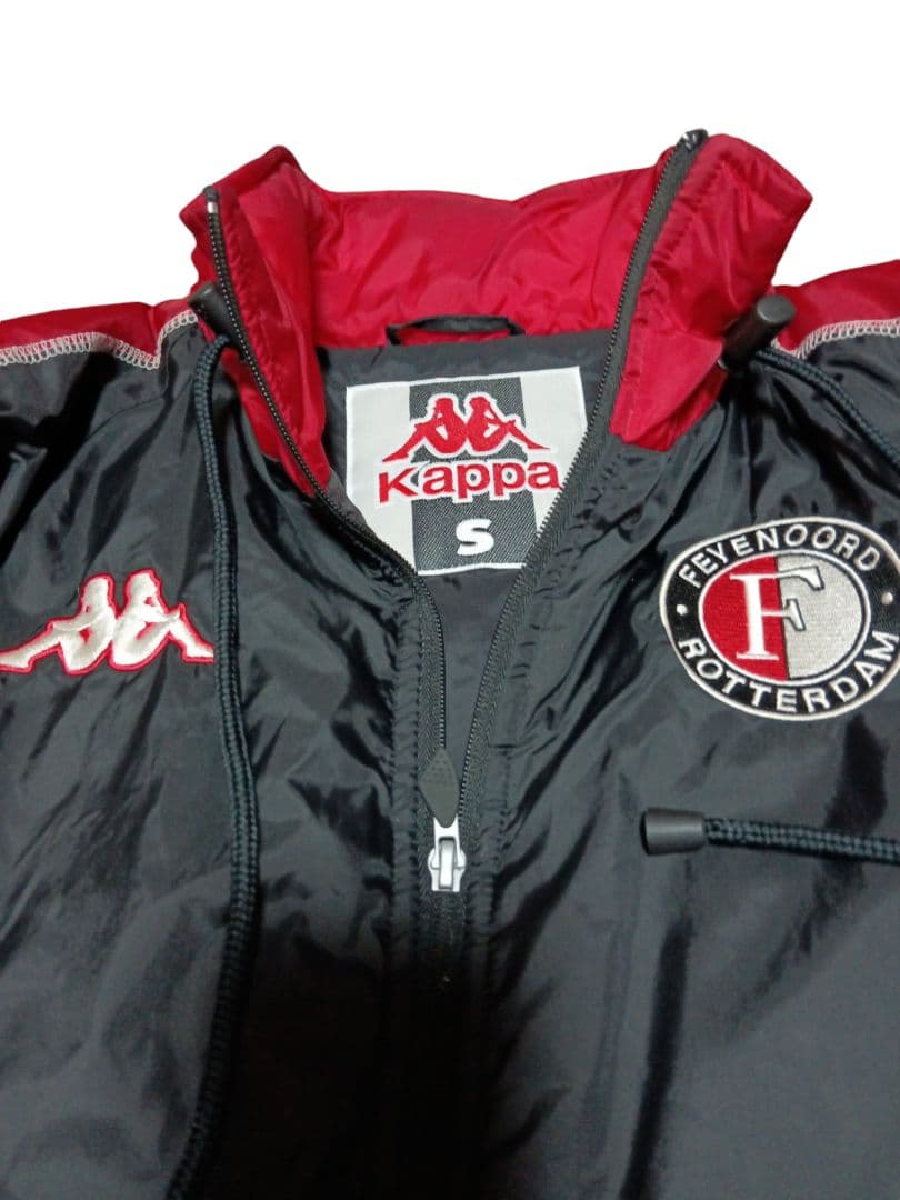 00s Kappa フェイエノールトベンチコート　05/06 古着