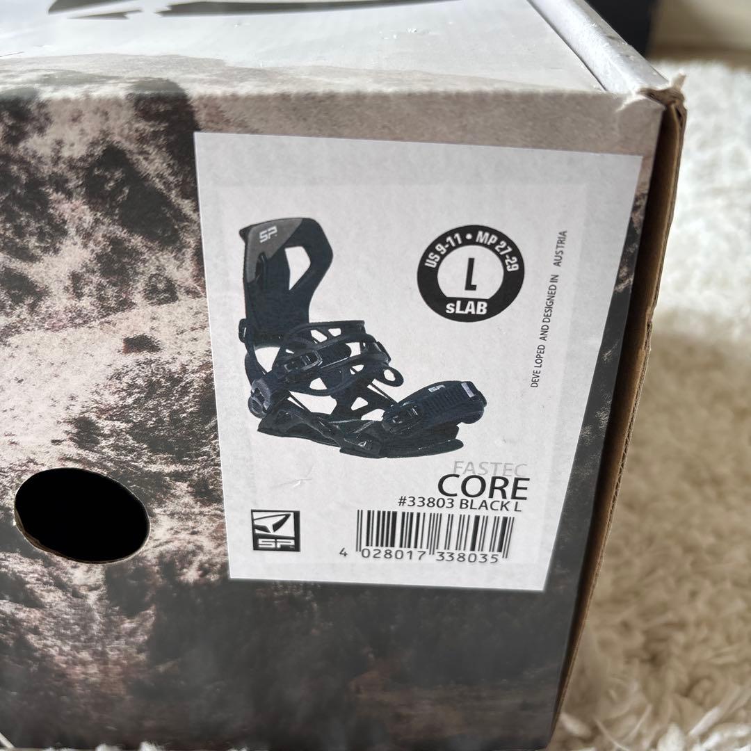 SP CORE Lサイズ　BLACK スノーボードビンディング