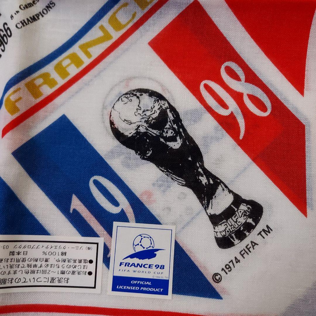 1998年FIFAワールドカップフランス マフラー ハンカチ フラッグ3点セット