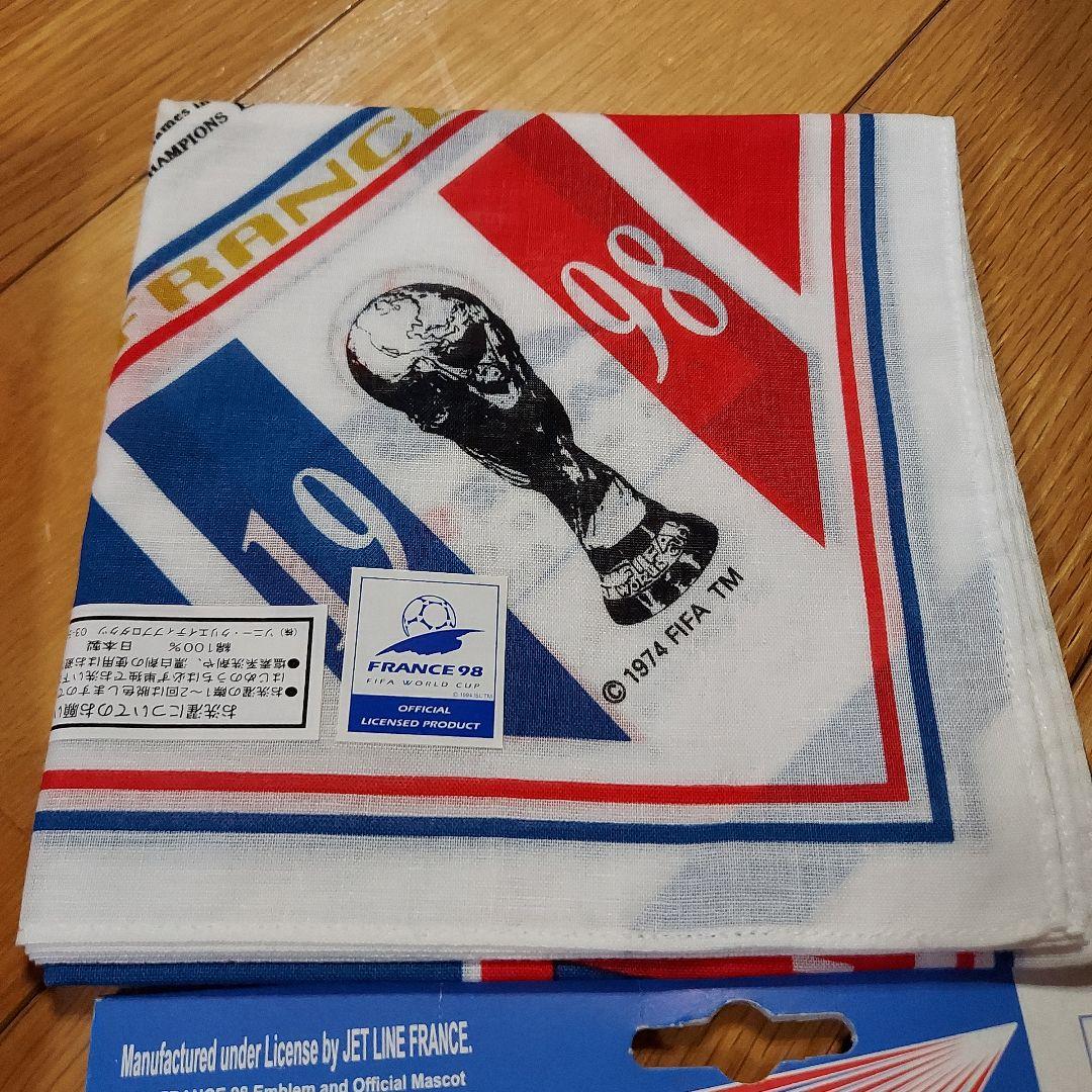 1998年FIFAワールドカップフランス マフラー ハンカチ フラッグ3点セット