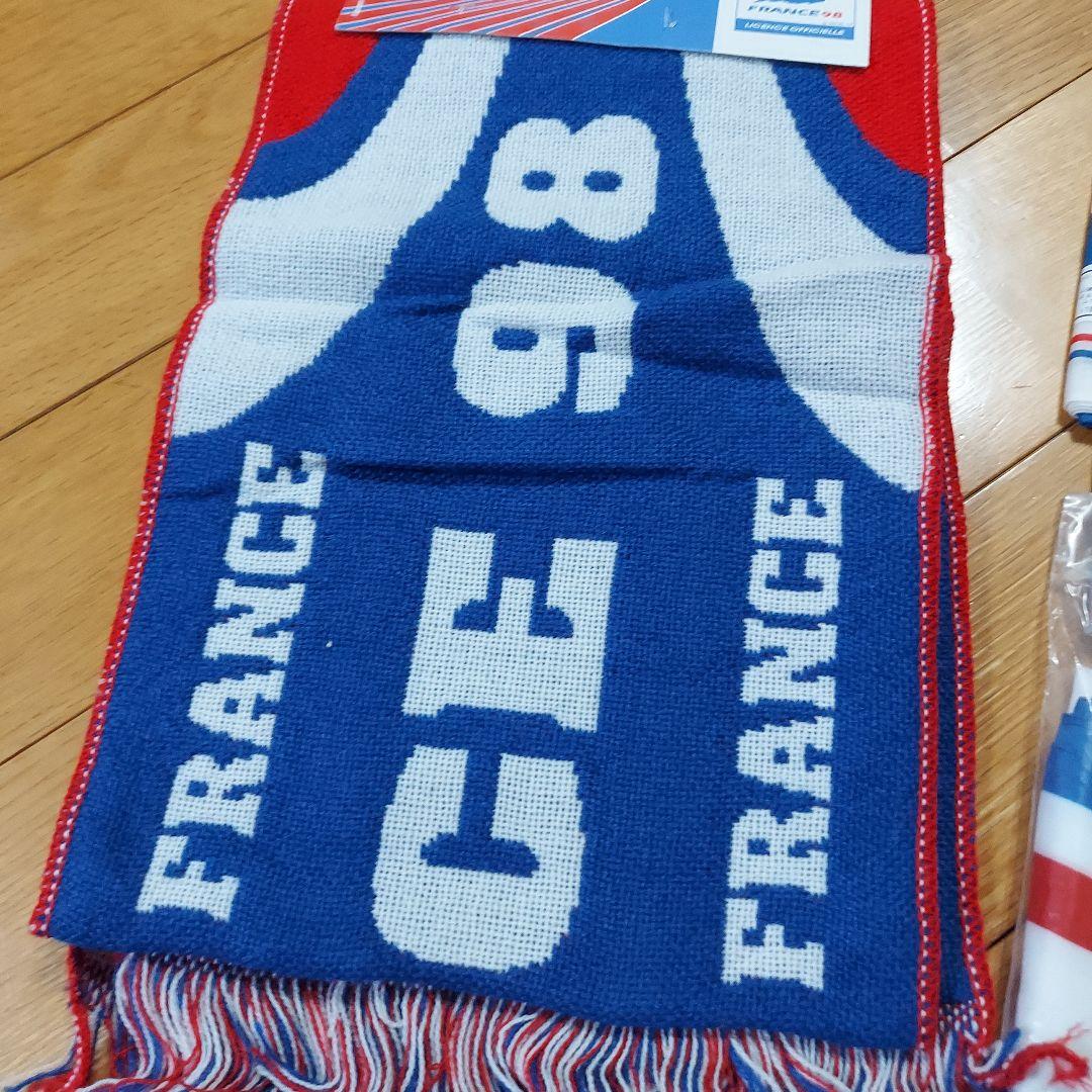 1998年FIFAワールドカップフランス マフラー ハンカチ フラッグ3点セット