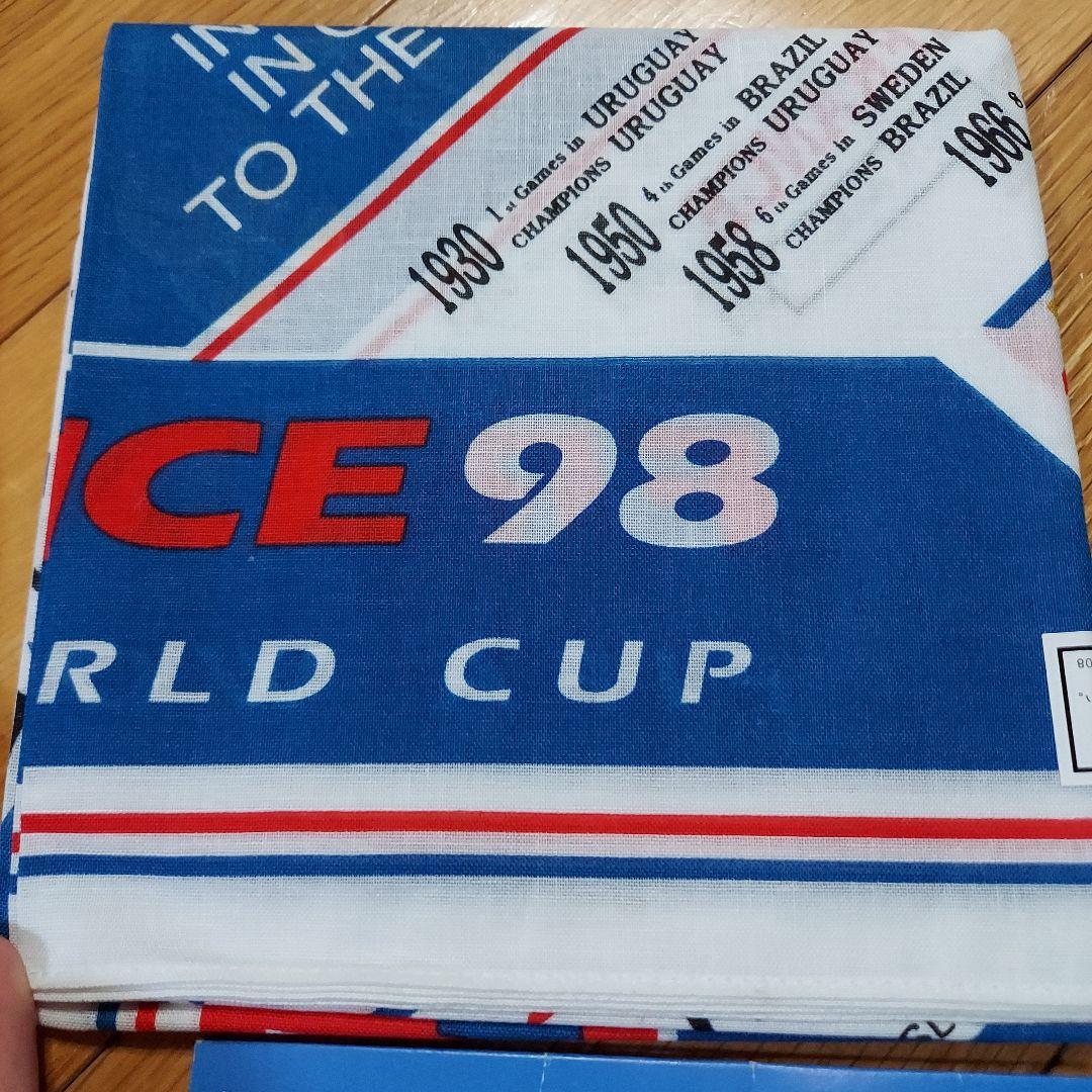 1998年FIFAワールドカップフランス マフラー ハンカチ フラッグ3点セット