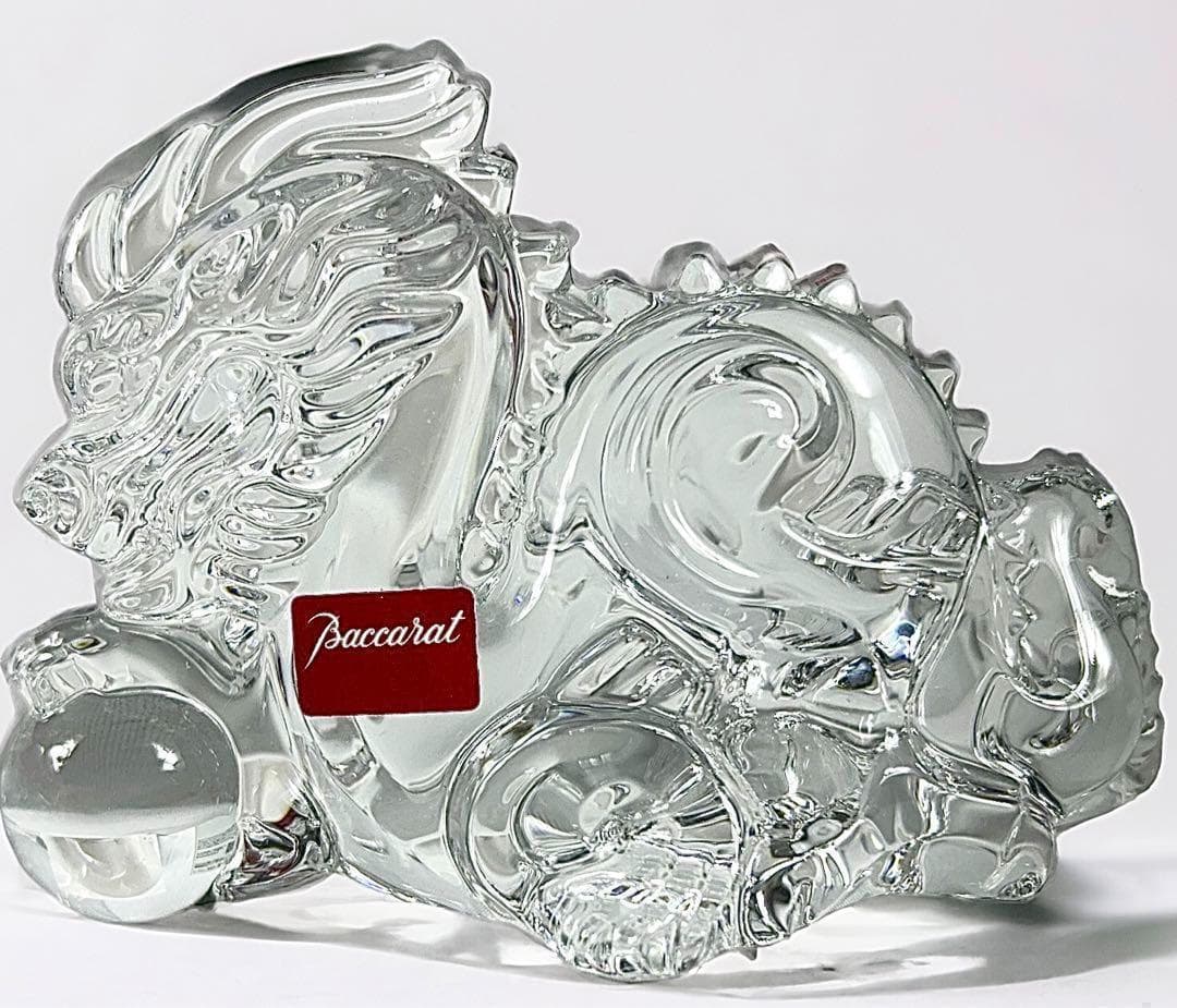 ［極美品］ Baccarat バカラ 干支 辰 龍 ドラゴン フィギュリン