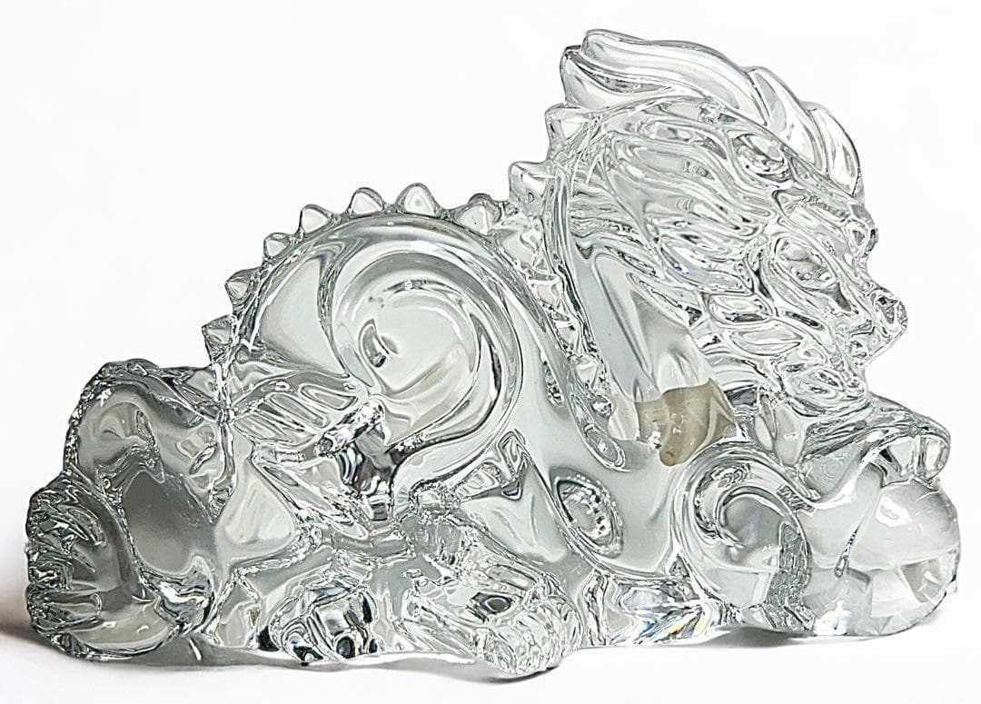 ［極美品］ Baccarat バカラ 干支 辰 龍 ドラゴン フィギュリン