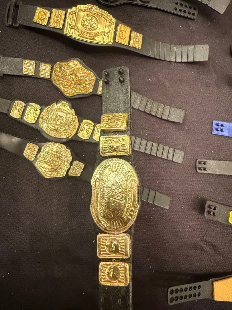 WWE チャンピオンベルト風フィギュア 22個セット