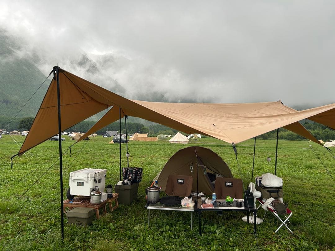 1回使用　ビジョンピークス　TC BUTTERFLY SHELTER 大型タープ
