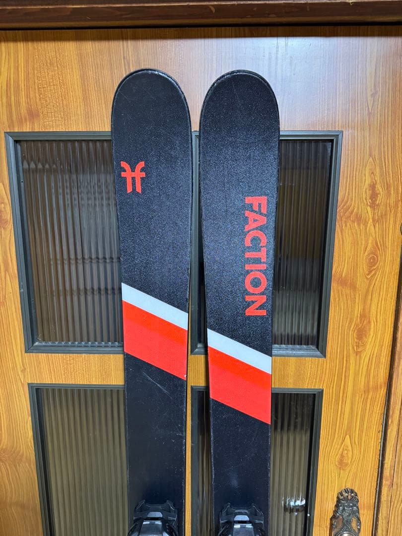 FACTION CT2.0 173cm スキー 板 ブラック/レッド
