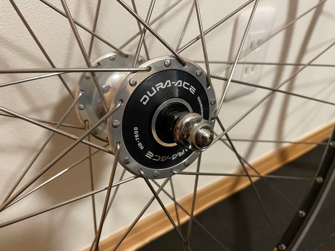 mavic open pro × dura ace 7600 ピストホイール
