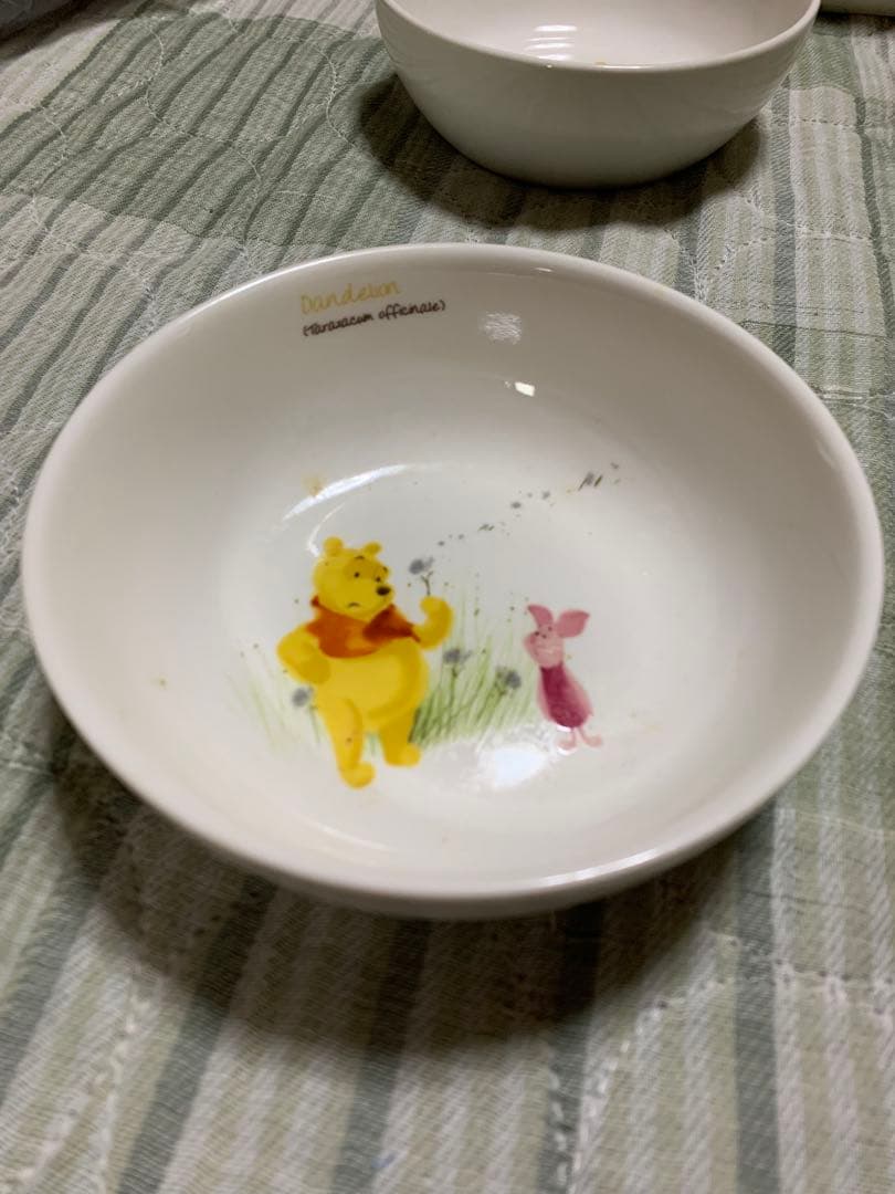 くまのプーさん 陶器皿 5個セット