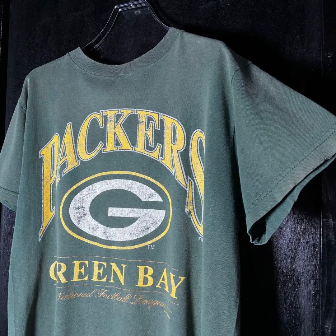 【90s USA】Lee NFL PACKERSリー　ボロTシャツ パッカーッズ