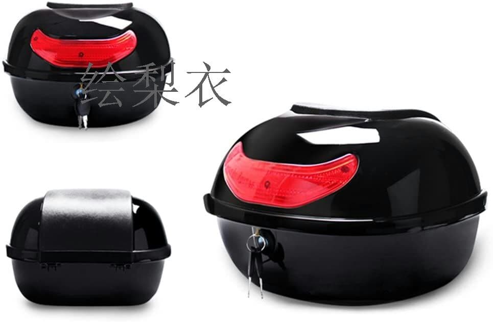 リアボックス 背もたれ バイクボックス 原付 25L 小型 防水 防振 汎用性
