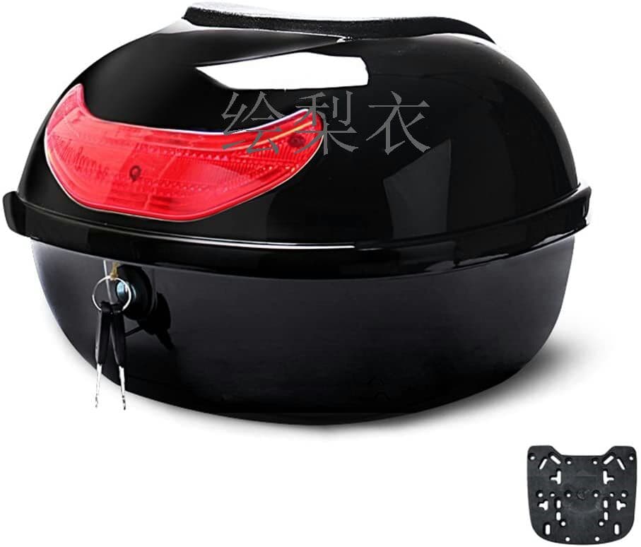 リアボックス 背もたれ バイクボックス 原付 25L 小型 防水 防振 汎用性