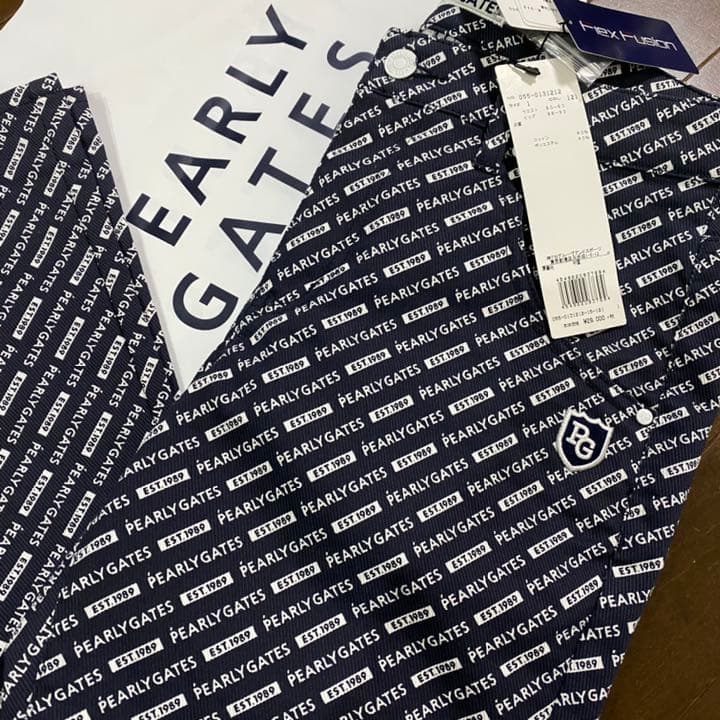 パーリーゲイツPEARLYGATESルアンチンカルゼストレッチパンツ1新品未使用