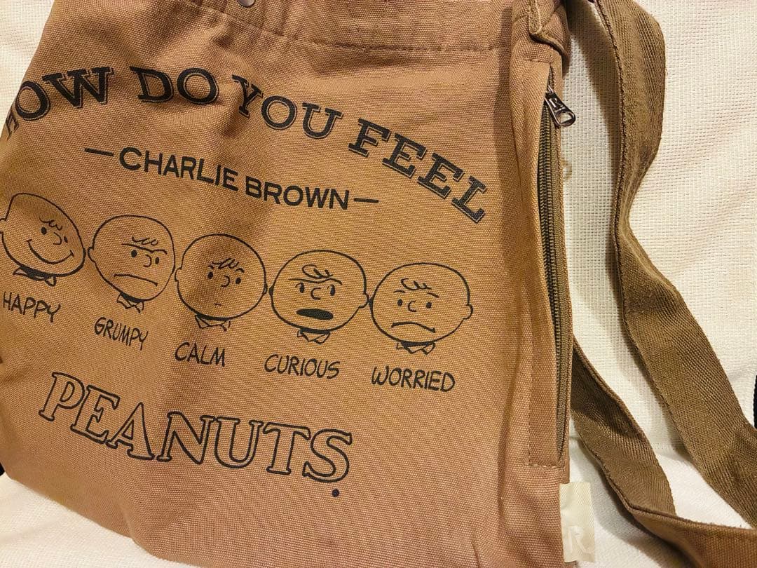 ★PEANUTS☆ルートート☆チャーリーブラウン☆ショルダーバッグ☆スヌーピー★