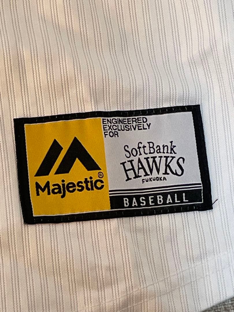 Majestic■福岡ソフトバンクホークス9番柳田ユニフォーム■マジェスティック