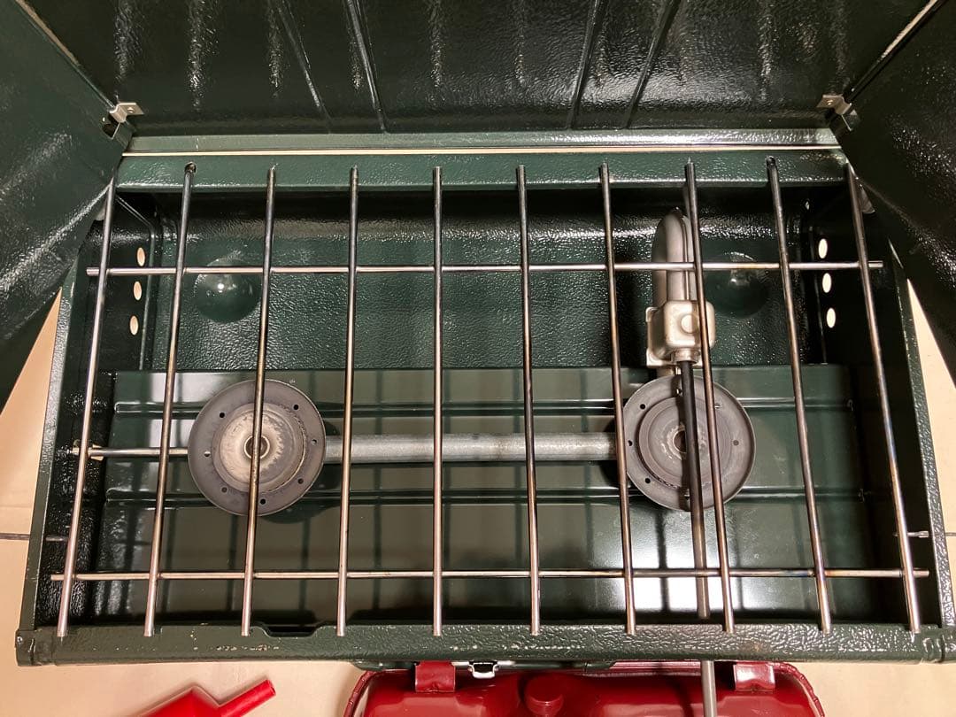 美品 Coleman 413H パワーハウス ツーバーナー