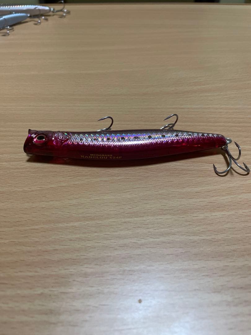メガバス カゲロウ 124F 5個セット ミノー・プラグ