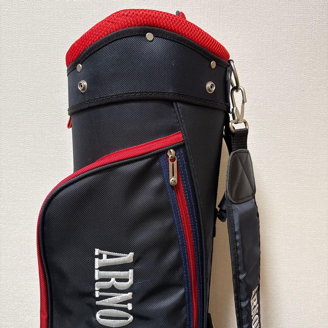 Arnold Palmer キャディバッグ 7.5型 2.5kg ネイビー 軽量