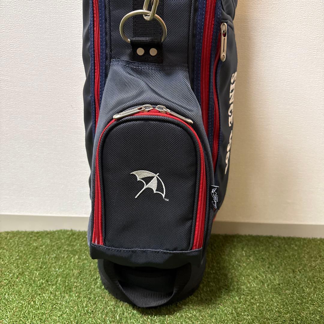 Arnold Palmer キャディバッグ 7.5型 2.5kg ネイビー 軽量