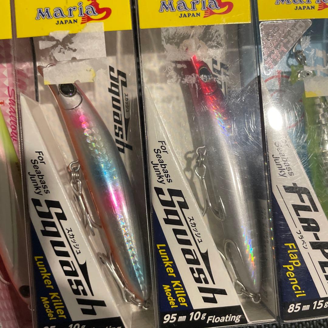 Maria MADE IN JAPAN 10~15g釣具 ルアー8点セット激レア