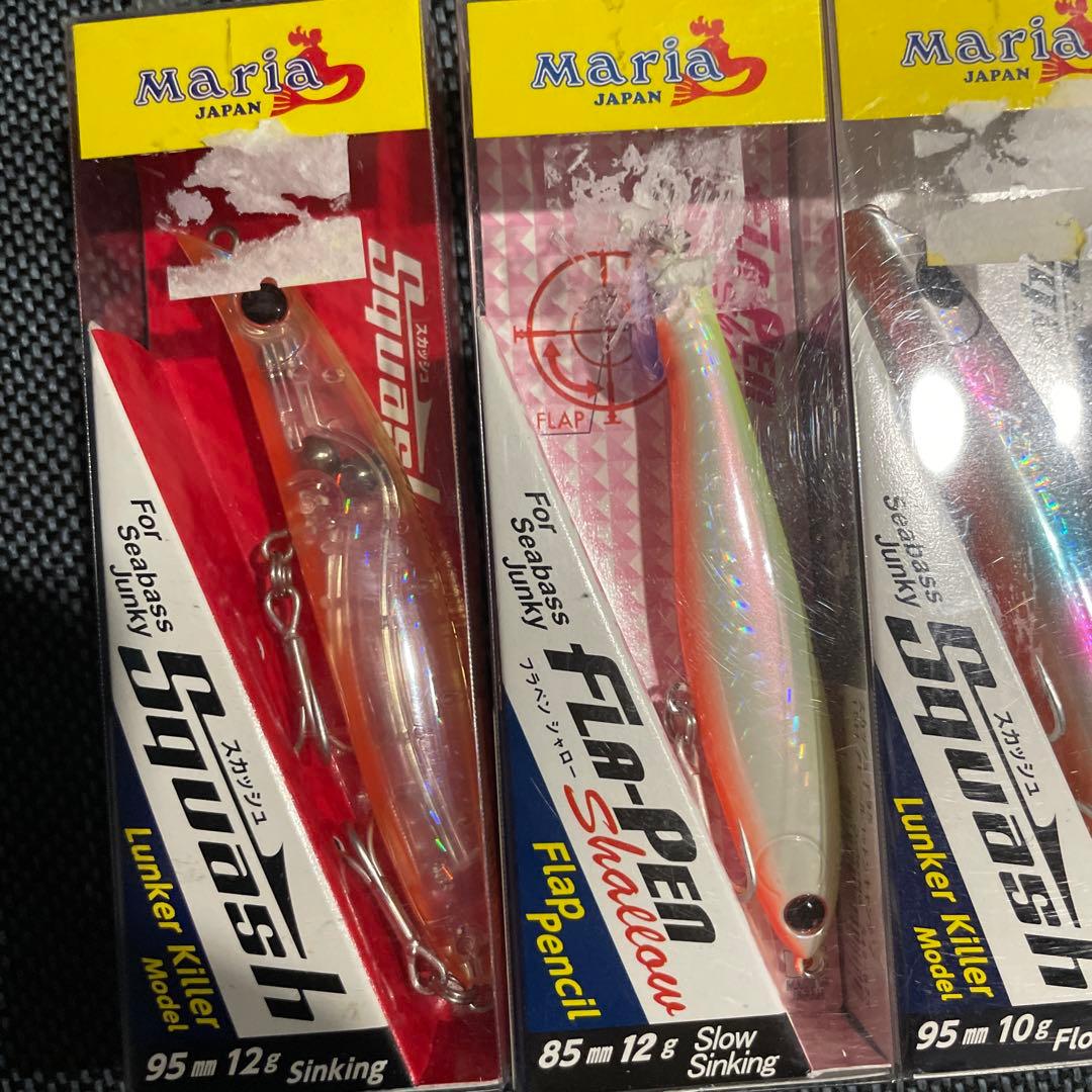 Maria MADE IN JAPAN 10~15g釣具 ルアー8点セット激レア