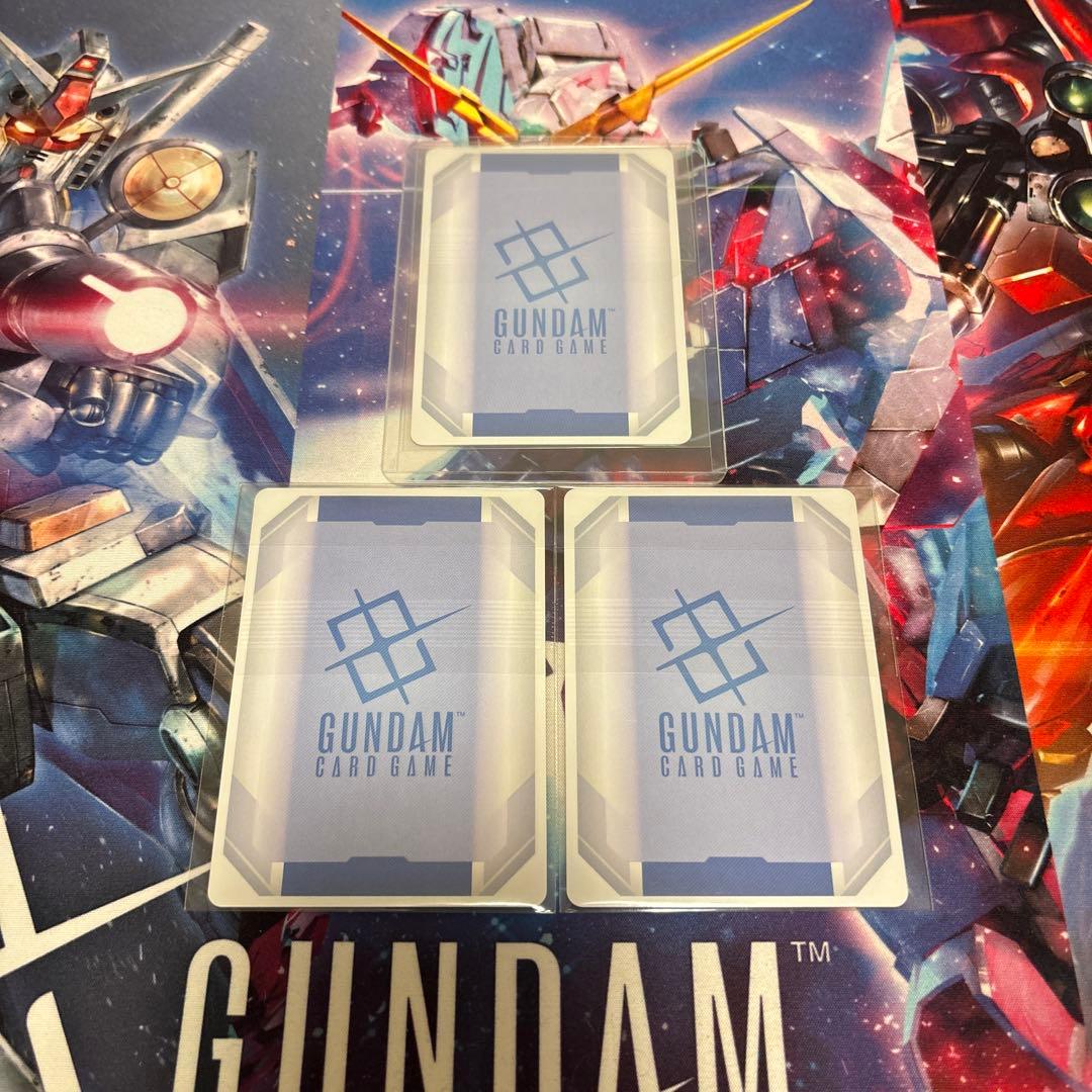 ガンダムカード　キュベレイ&ハマーン&オールレンジ3枚セット