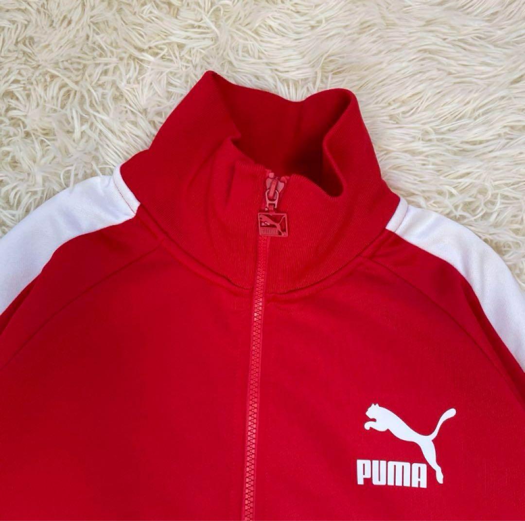 PUMA T7 ジャージ上下セット レッド