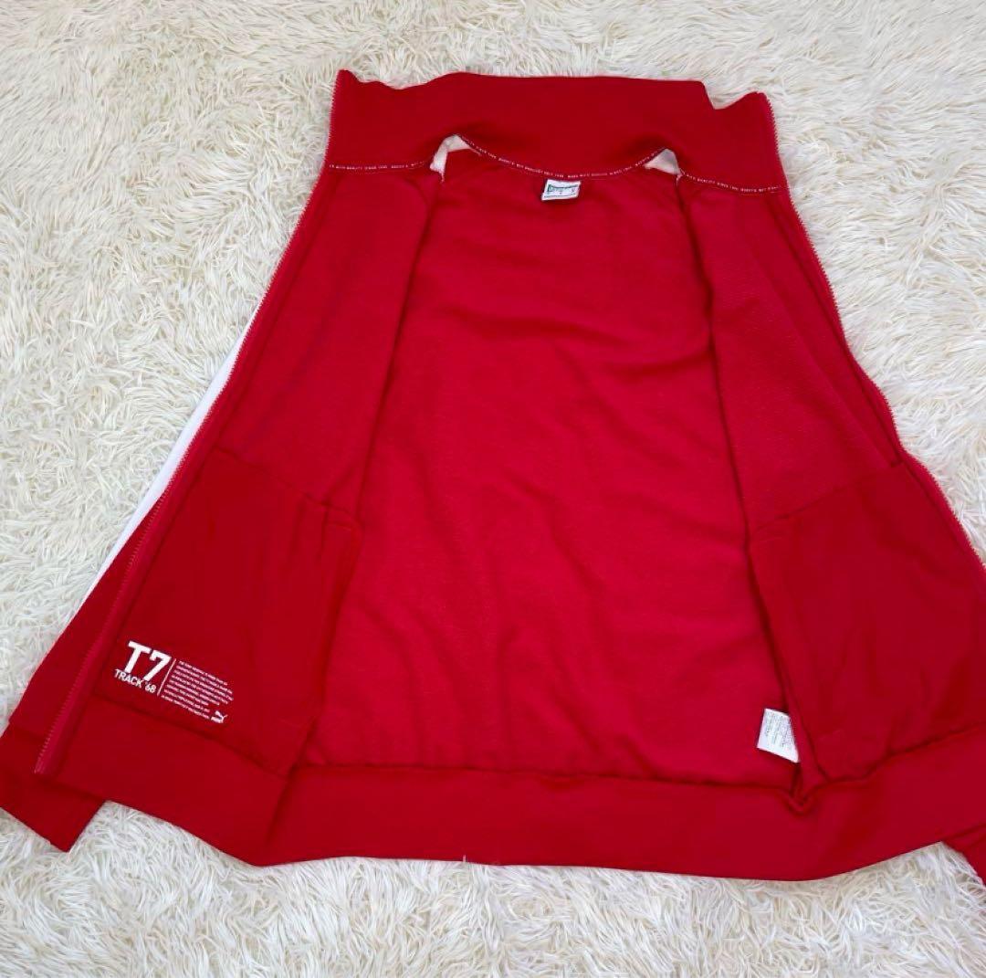 PUMA T7 ジャージ上下セット レッド