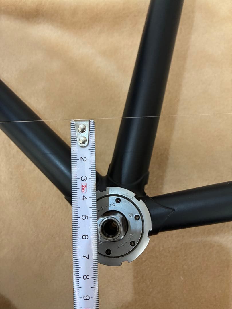 競輪 NJS LEVEL ピストフレーム ブラック
