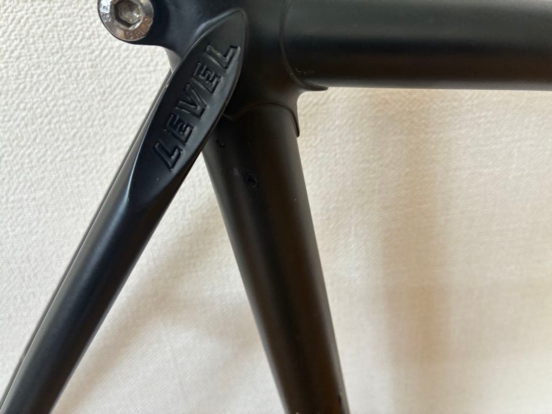 競輪 NJS LEVEL ピストフレーム ブラック