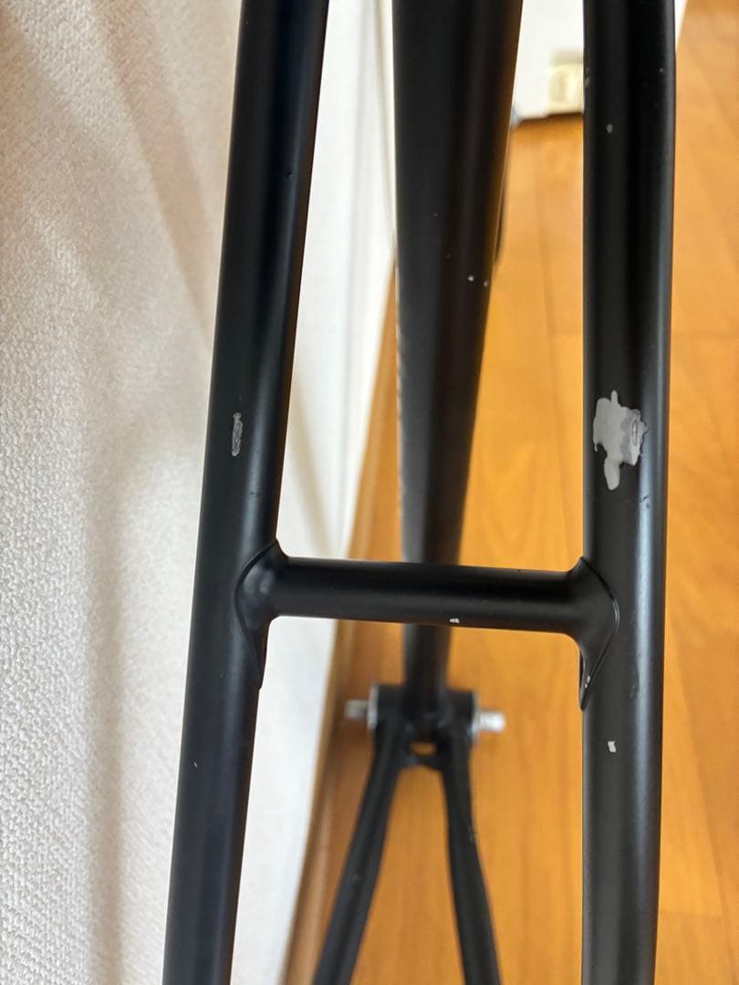 競輪 NJS LEVEL ピストフレーム ブラック