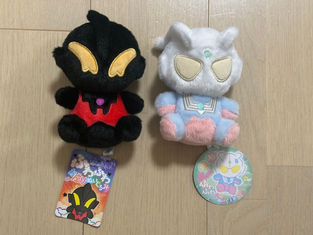 M78 ウルトラマン ふわふわお座りぬいぐるみ ベリアル ウルトラマンゼロ
