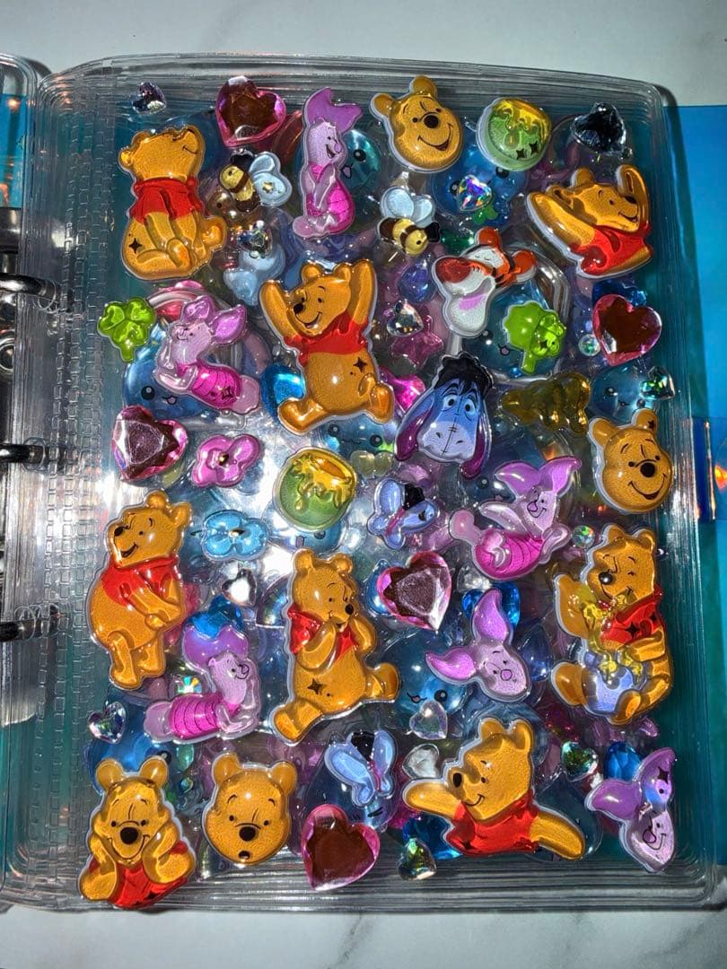 ディズニープチドロうるちゅるシール帳完成品❤︎