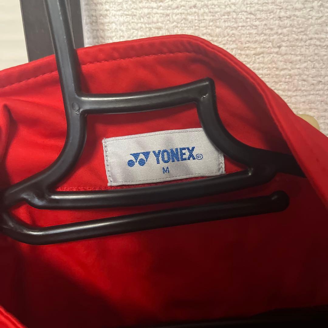 YONEX スポーツジャケット Mサイズ 赤黒白 ジャージ ソフトテニス テニス