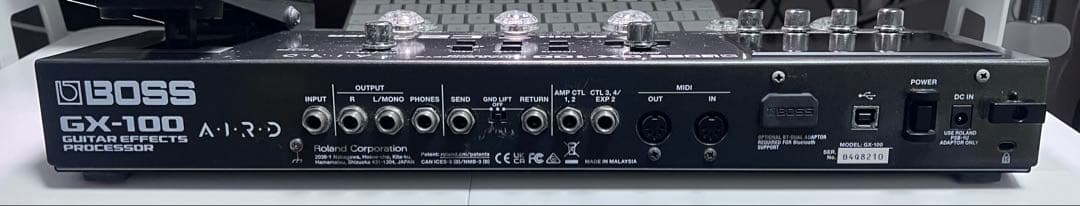 BOSS GX-100 ＋Audio MIDI Dual Adaptor