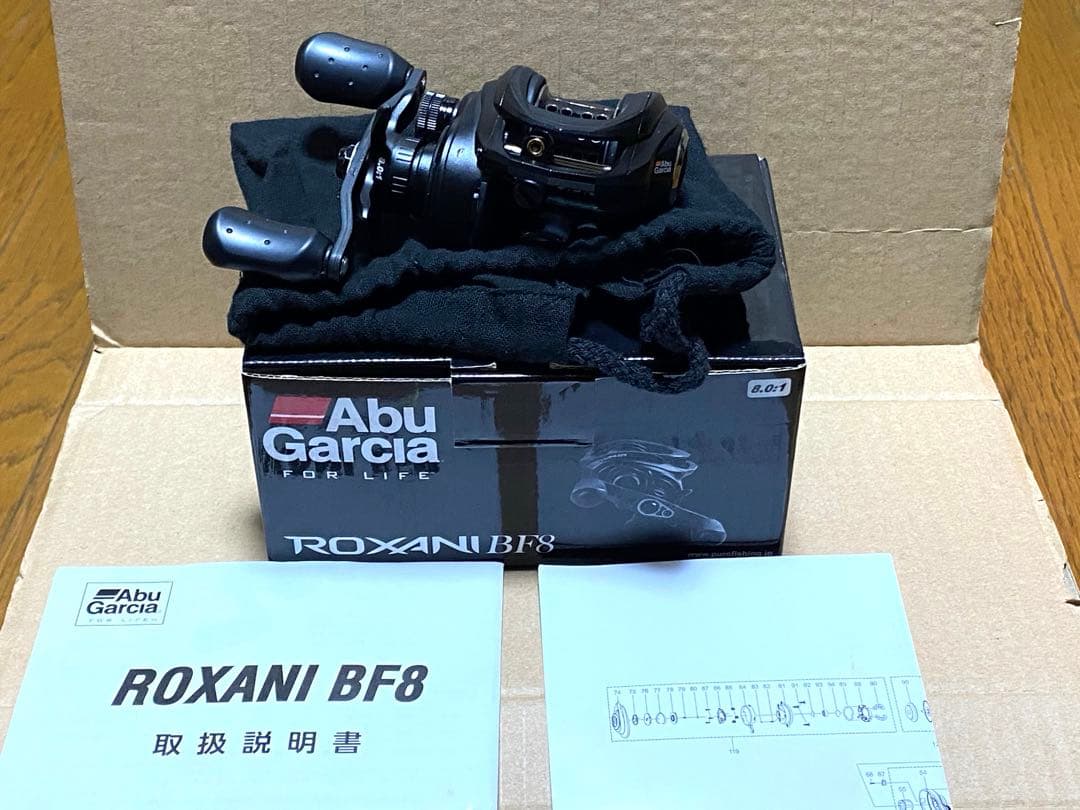 最終値下げ‼️機関良好‼️Abu Garcia ロキサーニBF8 右ハンドル仕様‼️